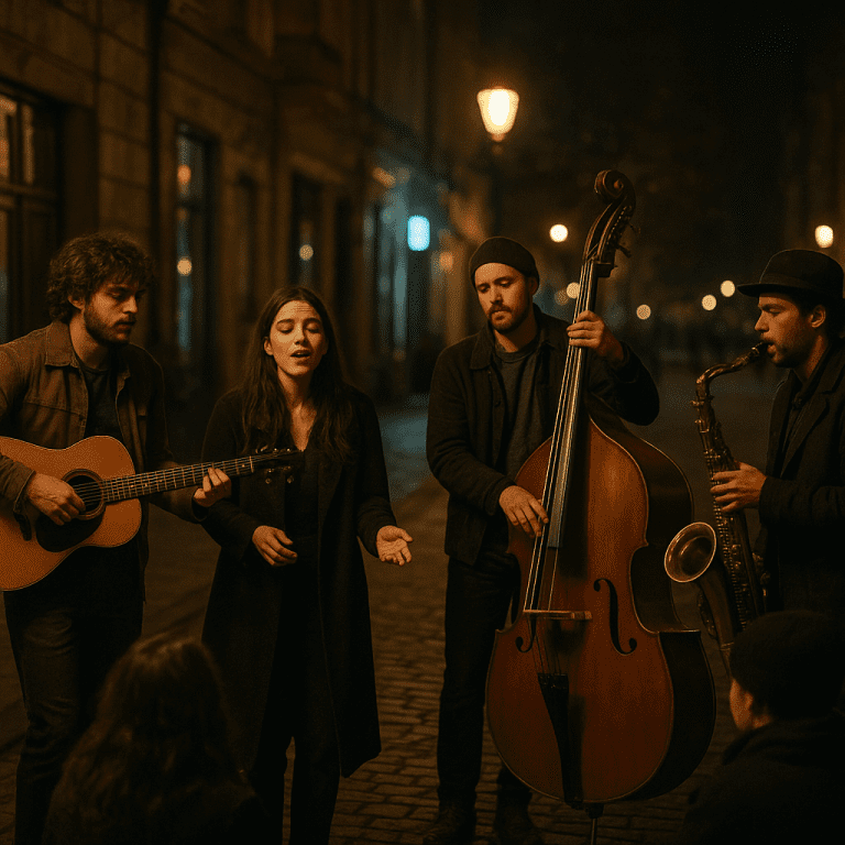 Gdzie spotkać artystów i muzyków nocą