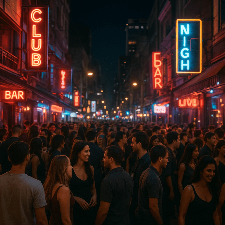 Co sprawia, że nocne życie przyciąga turystów
