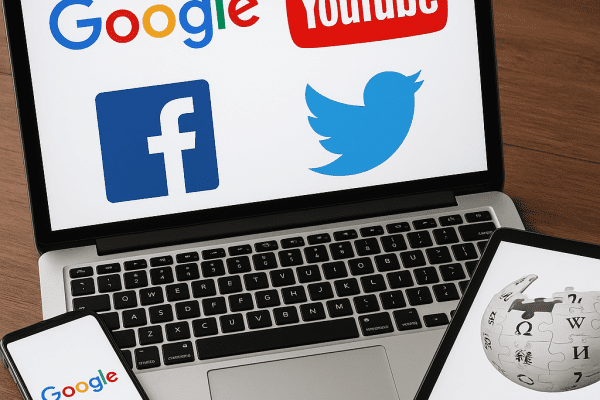 Najpopularniejsze strony WWW na świecie