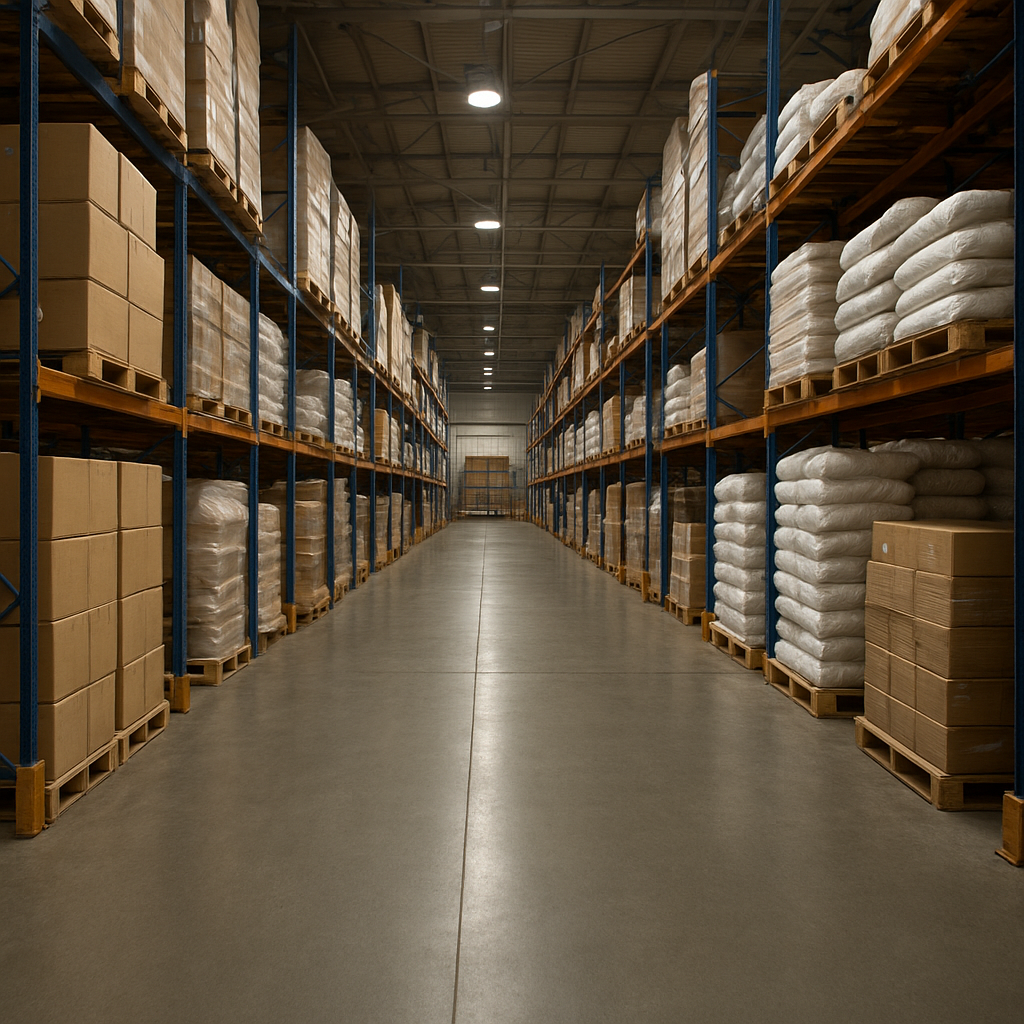 Co przechowuje się w magazynach