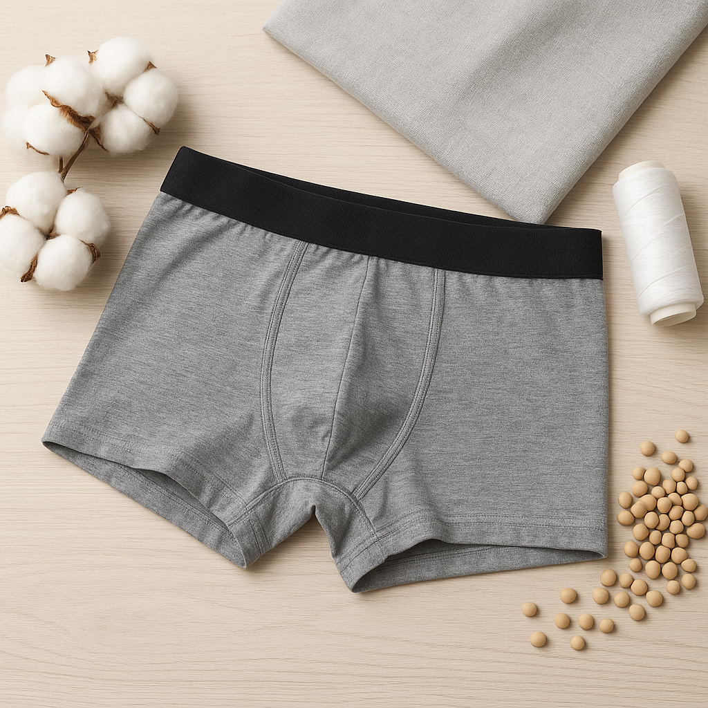 Z czego produkuje się bokserki męskie