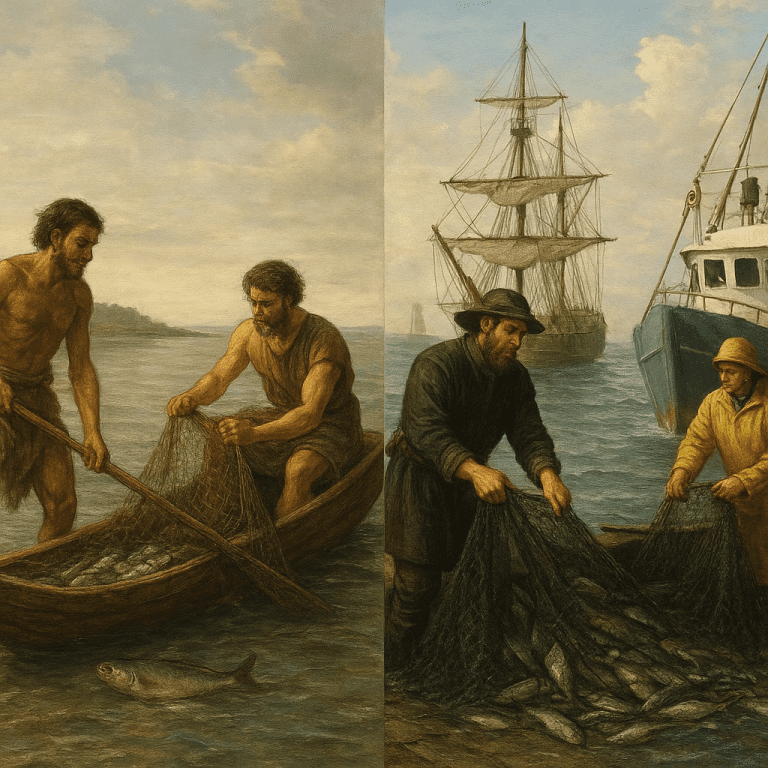 Historia rybactwa – rozwój połowów