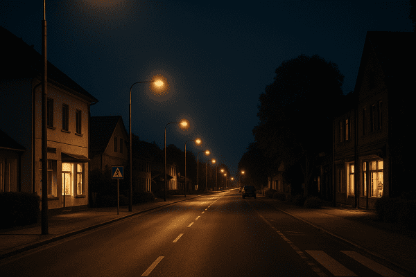 Gminy po zmroku – bezpieczeństwo, oświetlenie i nocne życie lokalne