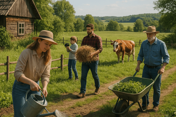 Co można robić na wsi – życie i aktywności