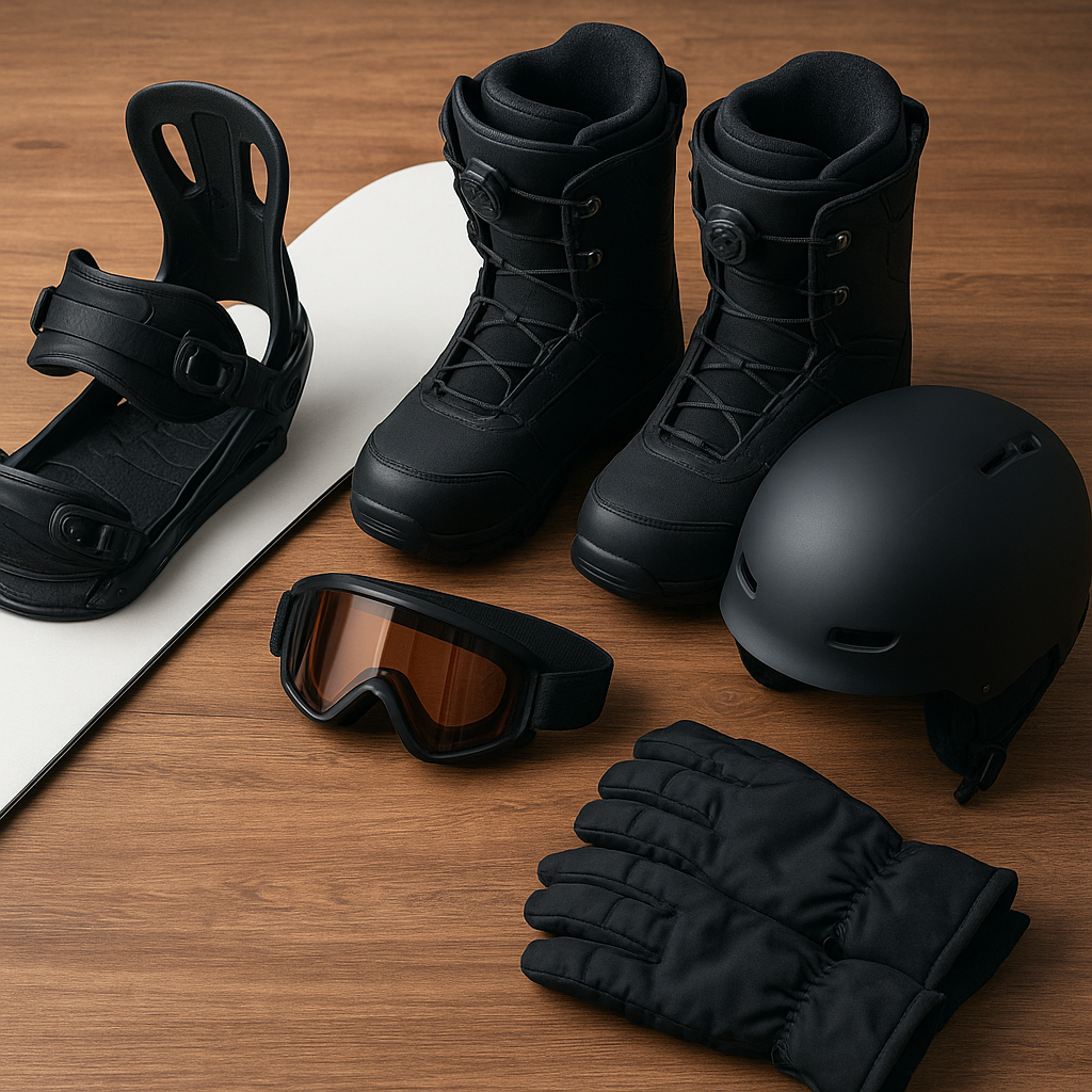 Akcesoria do snowboardu dla początkujących