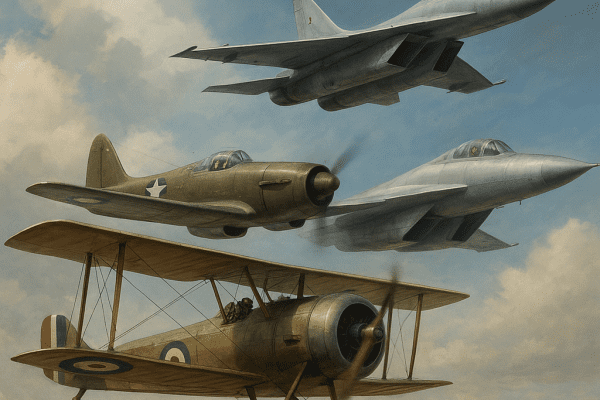 Historia samolotów wojskowych – rozwój lotnictwa