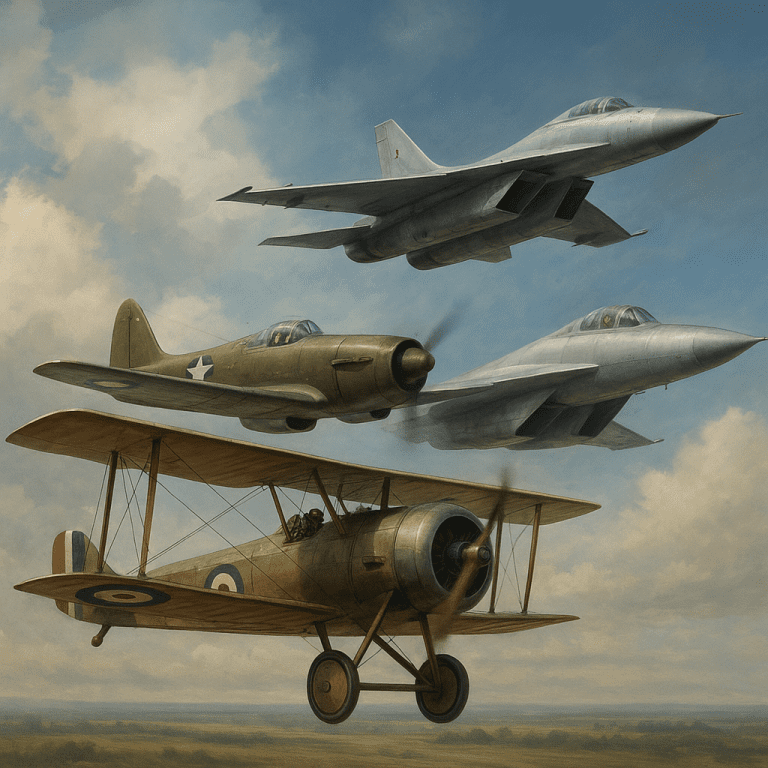 Historia samolotów wojskowych – rozwój lotnictwa