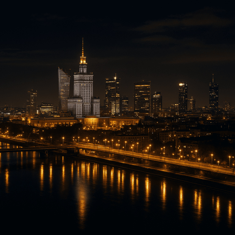 Najlepsze nocne widoki na miasto