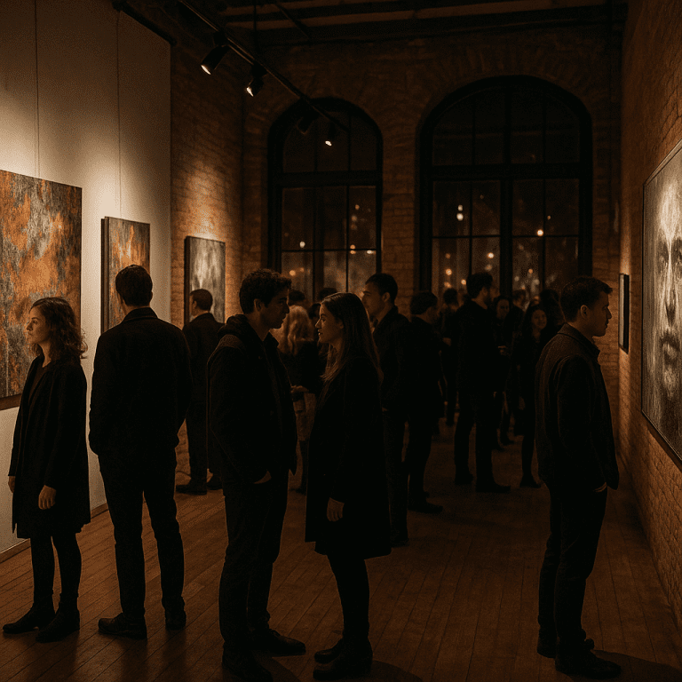 Nocne galerie i wydarzenia artystyczne