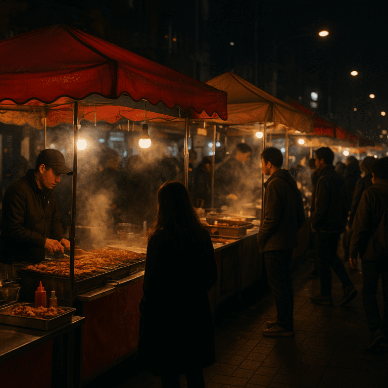 Street food nocą – gdzie warto zajrzeć