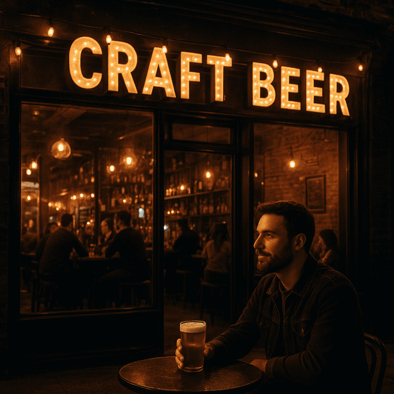 Gdzie napić się najlepszego piwa rzemieślniczego nocą