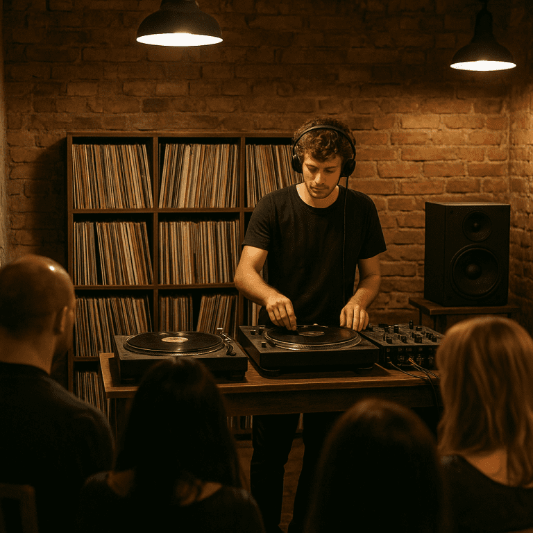 Gdzie odbywają się imprezy z muzyką na winylach