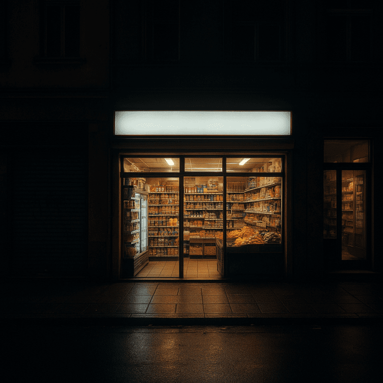 Jak wyglądają nocne markety spożywcze w centrum