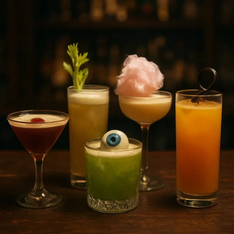 Przewodnik po barach z najdziwniejszymi drinkami